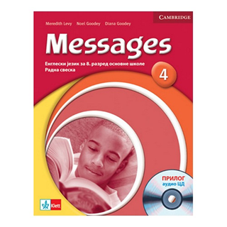 upload202112171952383934.png Messages 4, radna sveska za 8. razred +CD - Slika 1