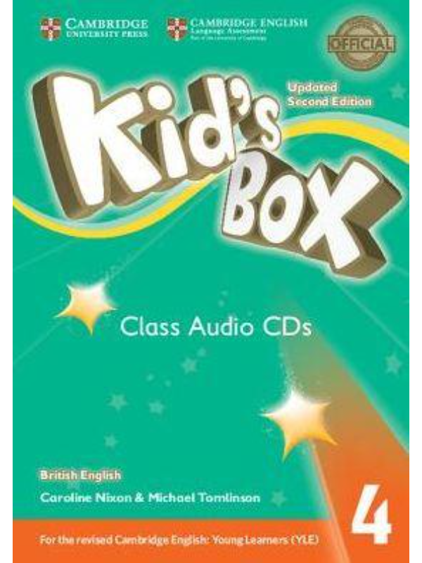 9781316628997 Kid’s Box Updated Second edition Class Audio CDs (4) - Slika 1