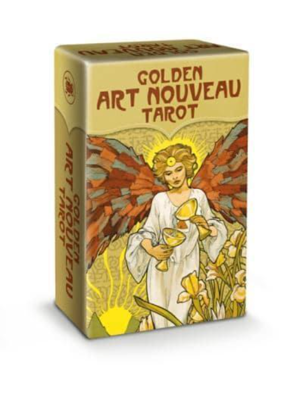 9788865277171 Golden Art Nouveau Tarot - Mini Tarot - Slika 1