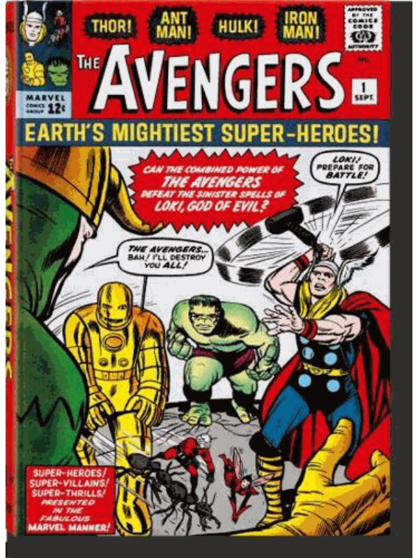 9783836582346 Marvel Comics Library. Avengers. Vol. 1. 1963-1965 - Slika 1