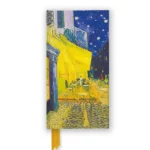 Vincent Van Gogh: Café Terrace (Foiled Slimline Journal)