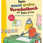 Mein neues großes Vorschulbuch mit Rabe Linus: Buchstaben, Zahlen, Konzentration: Mit Stickern