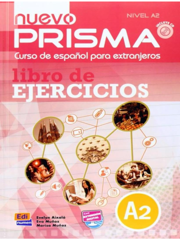9788498483727 NUEVO PRISMA A2 LIBRO EJERCICIOS+CD - Slika 1