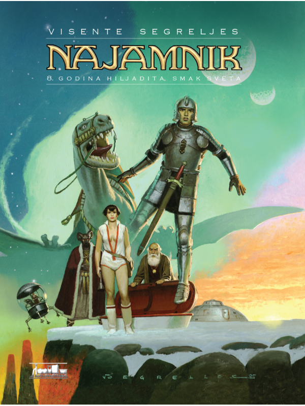 9788681196359 Najamnik broj 8 - Godina hiljadita, smak sveta - Slika 1